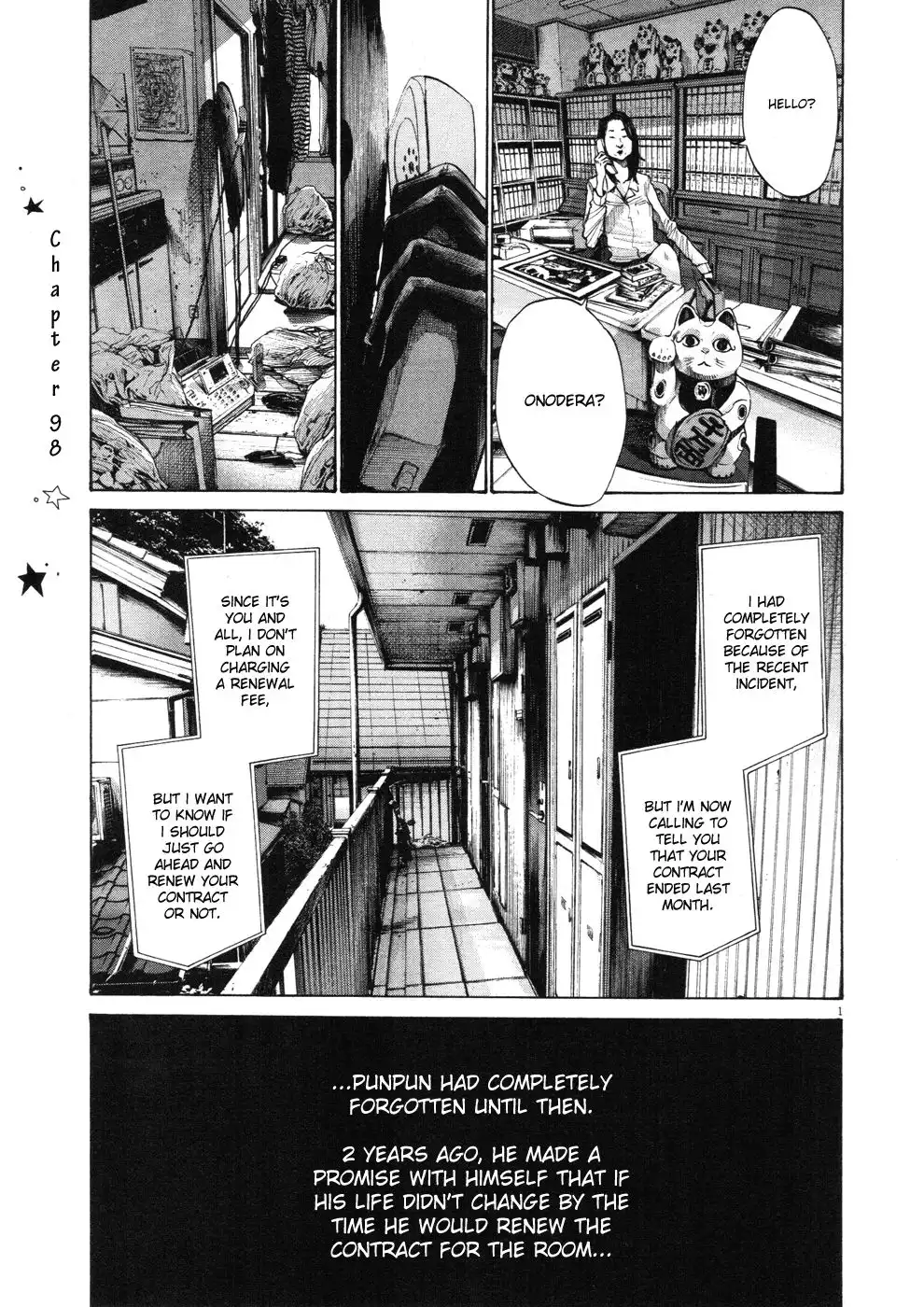 Oyasumi Punpun Chapter 98 1